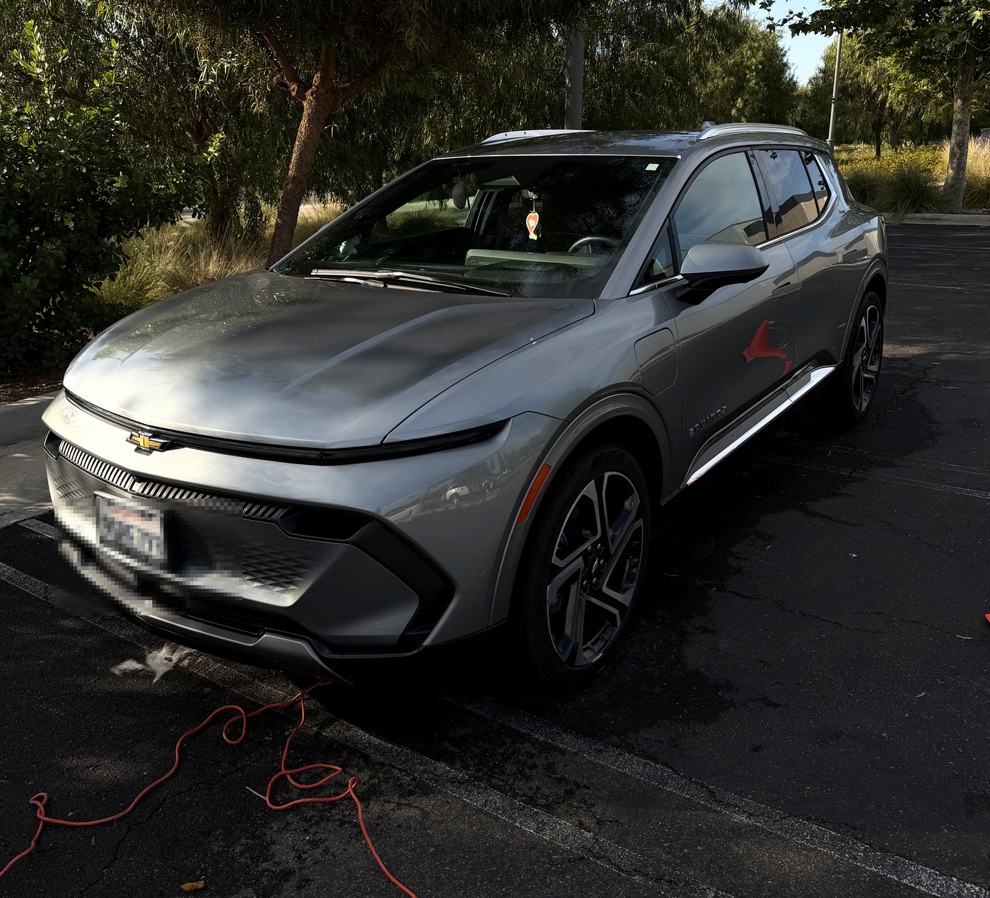 Detailed silver Chevrolet Equinox EV